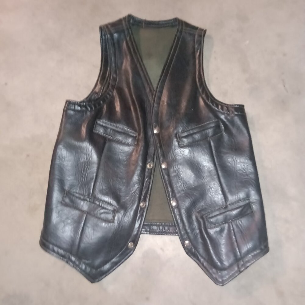 Harley Davidson leather vest